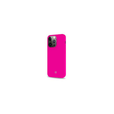 Custodia celly per iphone 13 pro max cromo fluo rosa [cromo1009pkf]