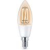 Lampadina intelligente philips filament chiaro c35 e14 [929003017621]
