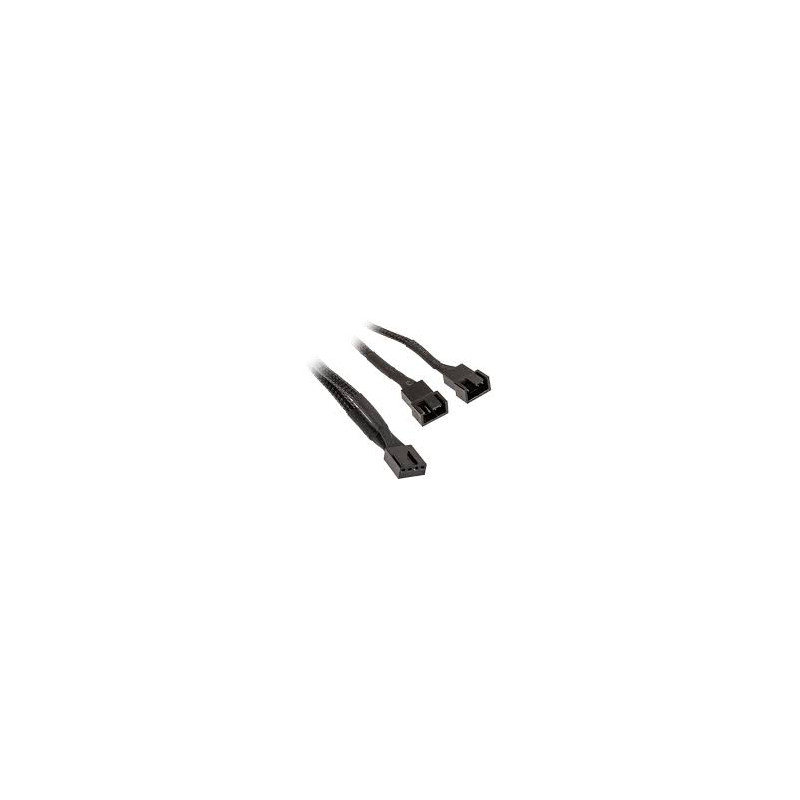 Cavo akasa per ventola 2x4 pin 15cm nero