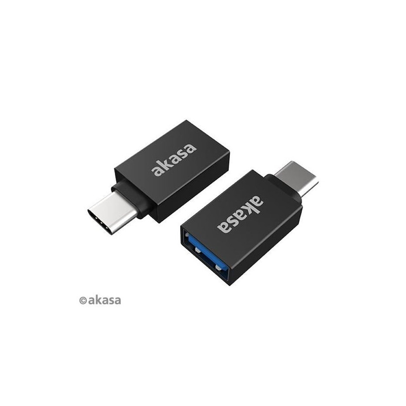 Adattatore usb akasa da usb-a a usb-c 2 pz.