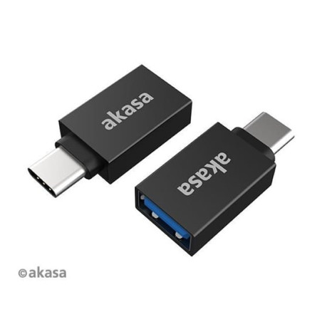 Adattatore usb akasa da usb-a a usb-c 2 pz.