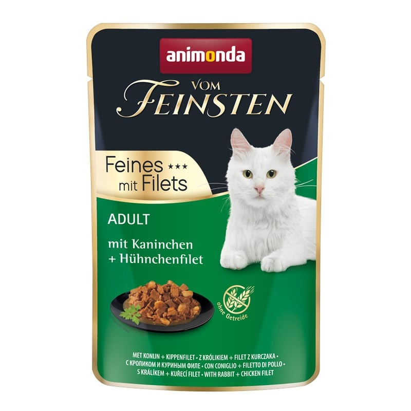 Cibo per gatti animonda vom feinsten con gusto coniglio 85g