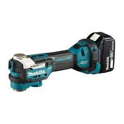 Utensile multifunzione makita a batteria 18v blu/nero [dtm52t1jx2]