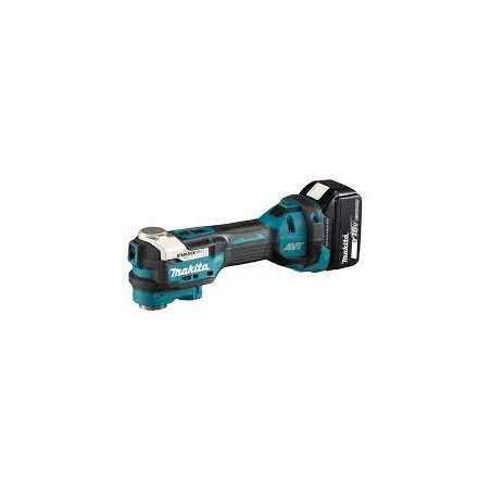 Utensile multifunzione makita a batteria 18v blu/nero [dtm52t1jx2]