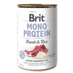 Mangime secco per gatto brit monoproteico gusto agnello 400g