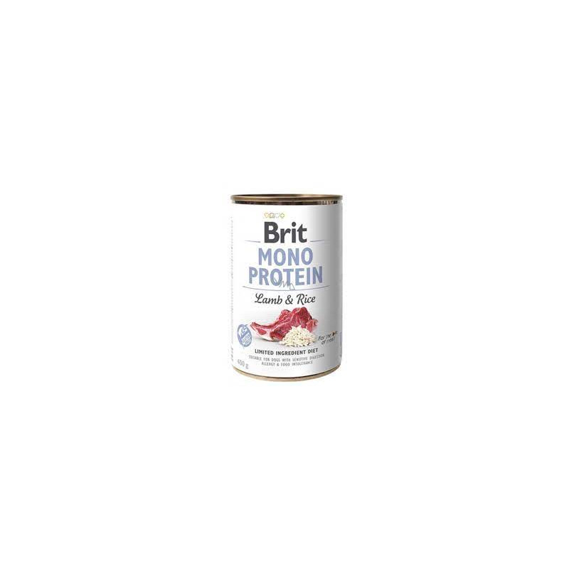 Mangime secco per gatto brit monoproteico gusto agnello 400g