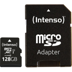 128gb scheda microsdxc intenso class 10 uhs-1 u1 performance