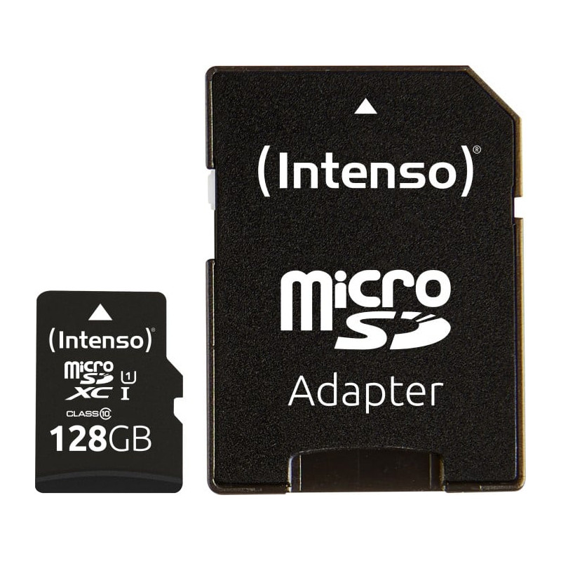 128gb scheda microsdxc intenso class 10 uhs-1 u1 performance