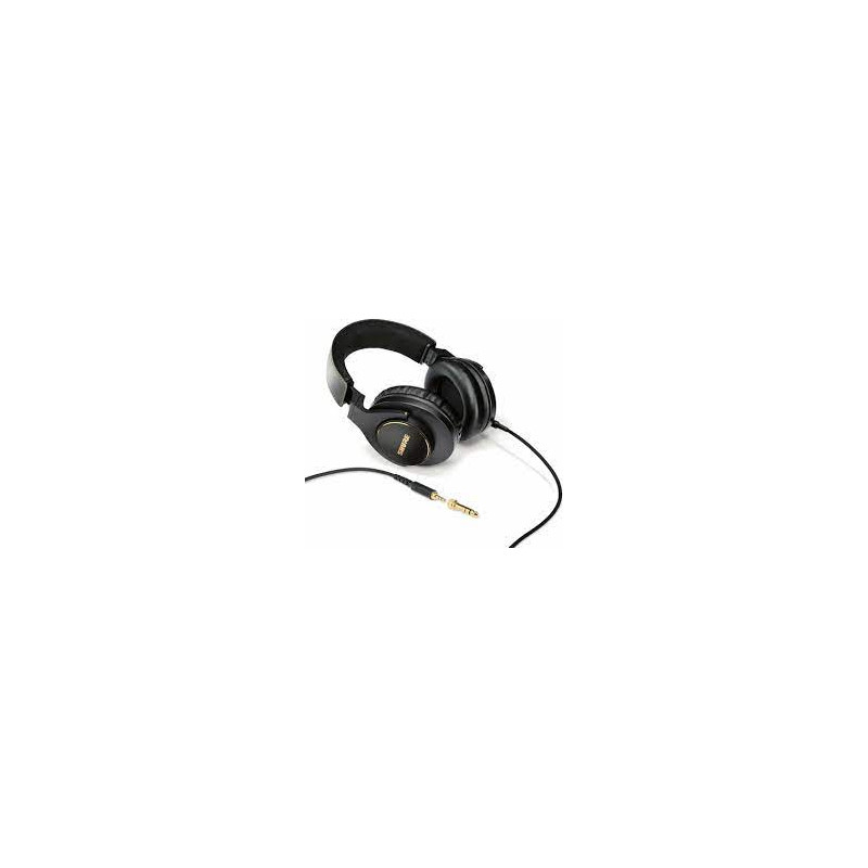 Cuffie shure cablato 3m nero/oro [srh840a-efs]