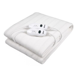 Coprimaterasso termico ardes 160-140cm 120w 40-gradi bianco