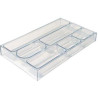 Portaoggetti scrivania arda tray trasparente [tr3110cri]