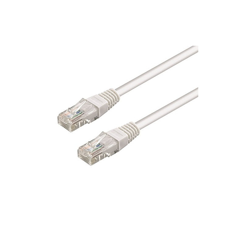 Cavo di rete patch wp europe u/utp cat.6 pvc 2m bianco [wpc-pat-6u020w]
