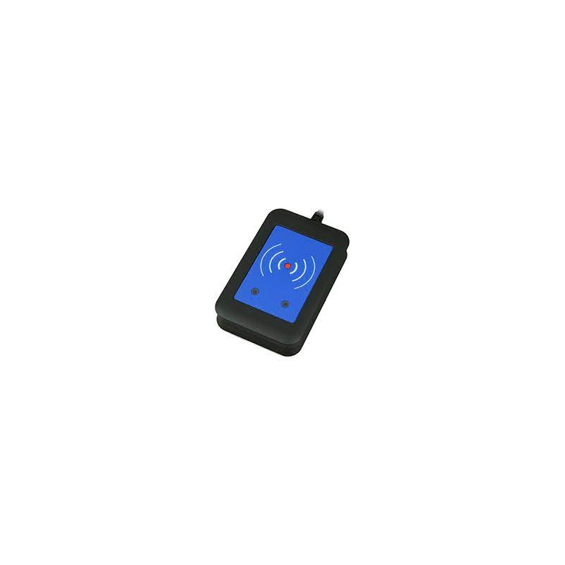 Lettore di carte rfid axis 2n rfid 13.56mhz+125khz nero [01527-001]