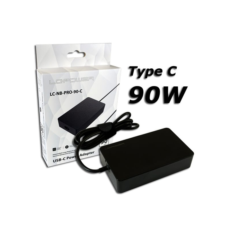 Alimentatore notebook lc power lc-nb-pro-90-c adatattore