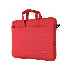 Borsa per notebook trust bologna a tracolla 16" rosso [24449]