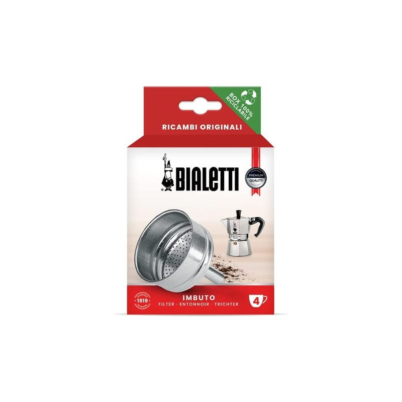 Imbuto caffettiera bialetti acciaio [0800134]