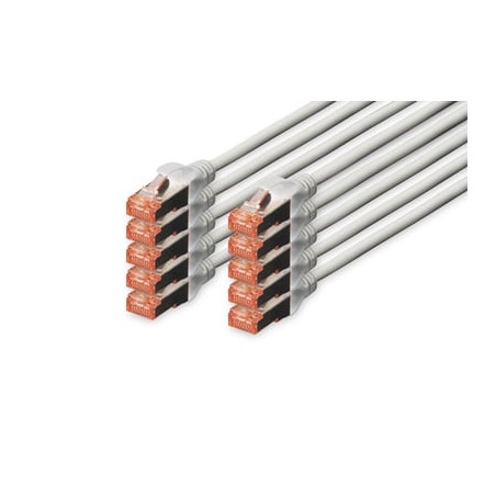 Cavo di rete digitus cat6 s/ftp cu lszh awg 27/7 0,5m grigio [dk-1644-005-10]