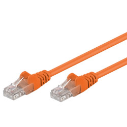 Cavo di rete patch goobay cat5e utp 10m arancione