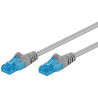 Cavo di rete patch goobay cat6a utp in rame 0.5m grigio