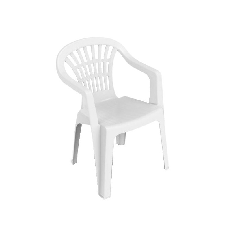 Sedia da giardino progarden bianco [lyr180bi]