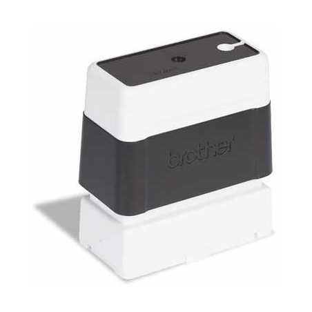 Timbro autoinchiostrante broteher nero 14x38mm [pr1438b]