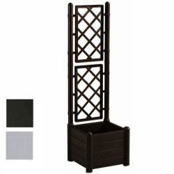 Fioriera stefanplast italia quadrata con traliccio 43x43hcm [80158]