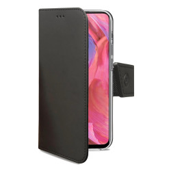 Custodia a portafoglio celly wally per oppo a74 5g nero [wally963]