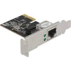 Scheda di rete delock pcie a 1xrj45 10/100/1000mbp/s [89189]