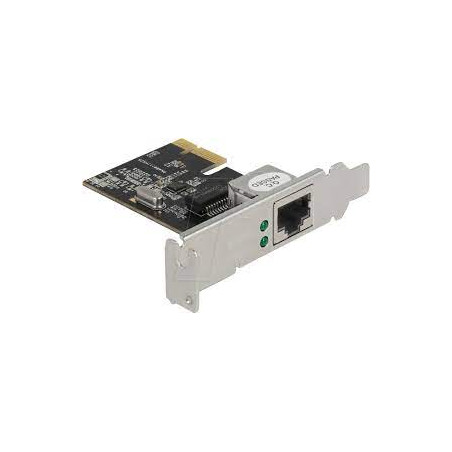 Scheda di rete delock pcie a 1xrj45 10/100/1000mbp/s [89189]