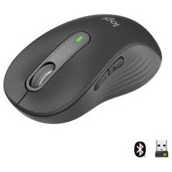 Mouse logitech signature m650 l bluetooth graphite [910-006236]