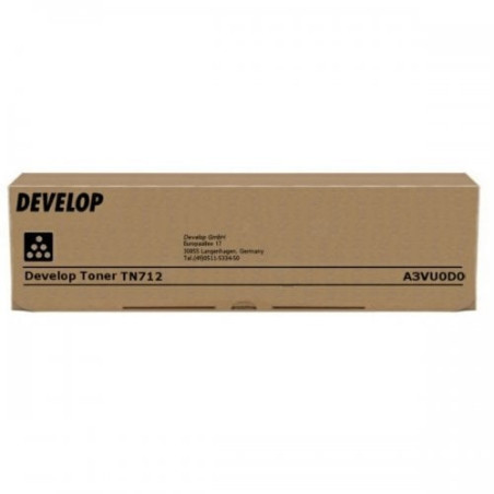 Toner develop tn-712 tn712 40.800 pagine nero 1pz [a3vu0d0]
