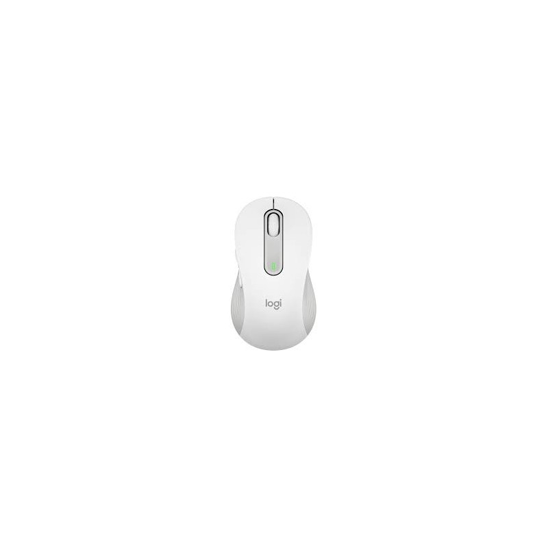 Mouse logitech signature m650 l bluetooth 4000 dpi bianco [910-006238]