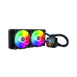 Dissipatore cpu a liquido silverstone argb 240mm nero [sst-pf240-argb-v2]