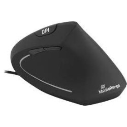 Mouse verticale ergonomico mediarange usb 2.0 2400 dpi ambidestro
