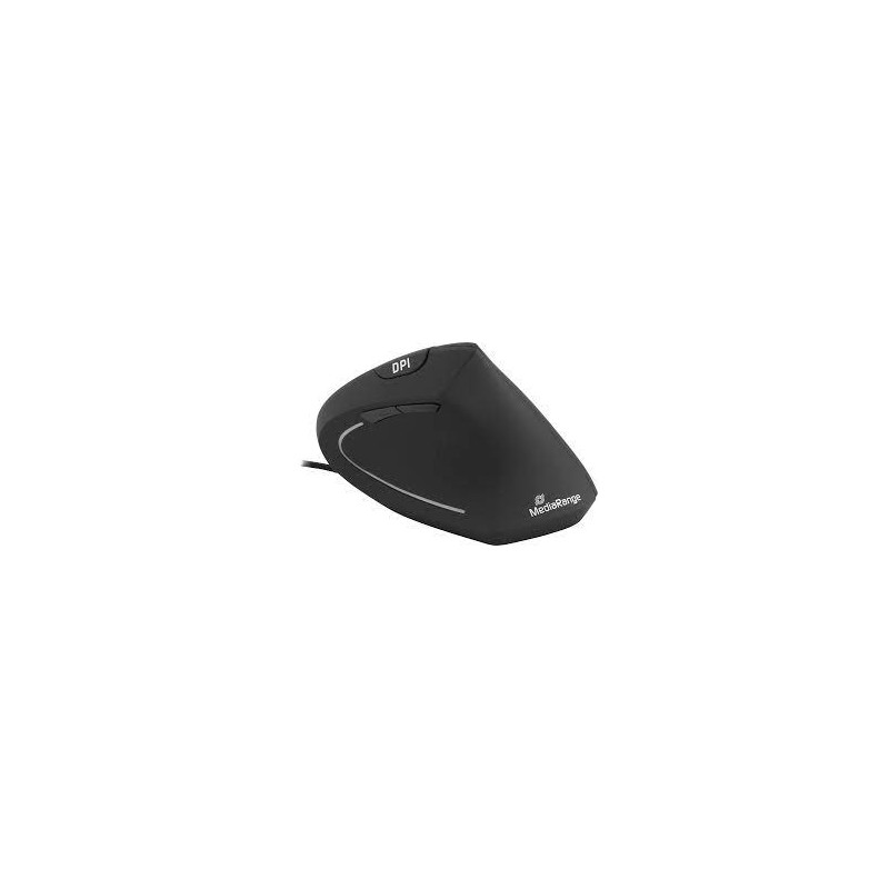 Mouse verticale ergonomico mediarange usb 2.0 2400 dpi ambidestro