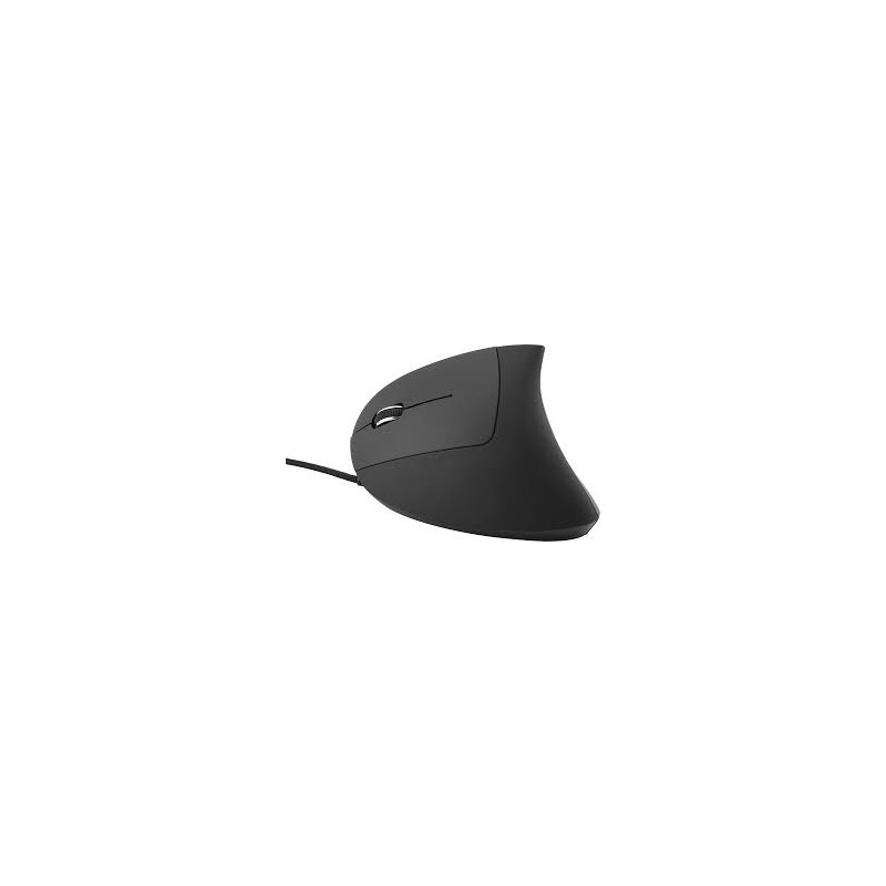 Mouse verticale ergonomico mediarange usb 2.0 2400 dpi mancino nero