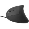 Mouse verticale ergonomico mediarange usb 2.0 2400 dpi mancino nero