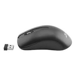 Mouse mediarange ottico 3 pulsanti wireless 2.4 ghz 1200 dpi nero