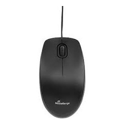 Mouse mediarange ottico 3 pulsanti cablato 1000 dpi nero [mros212]