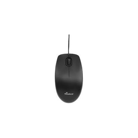 Mouse mediarange ottico 3 pulsanti cablato 1000 dpi nero [mros212]