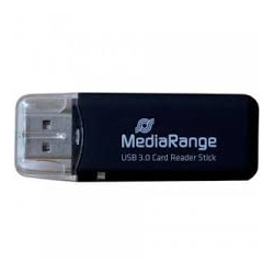 Card reader mediarange usb 3.0 nero [mrcs507]