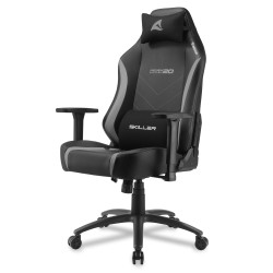 Sedia gaming sharkoon sgs20 nero/grigio [4044951034970]