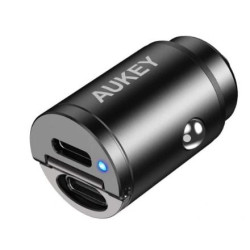 Alimentatore ad auto aukey 20v nero [cc-a4 supermini]