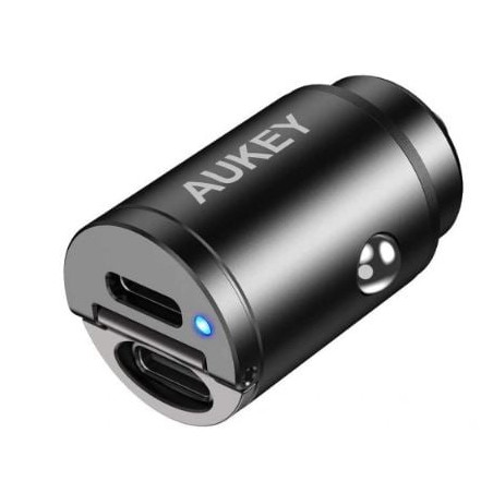Alimentatore ad auto aukey 20v nero [cc-a4 supermini]
