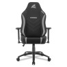 Sedia gaming sharkoon sgs20 fabric nero/grigio [4044951035014]