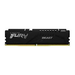 Ram dimm ddr5 16gb kingston 5200mhz cl40 1.25v fury beast nero