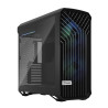 Case fractal torrent black rgb tg light tint con finestra nero [kofdeoc0tornt04]