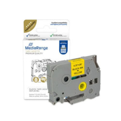 Nastro di stampa mediarange per brother tz-621/tze-621 9mm