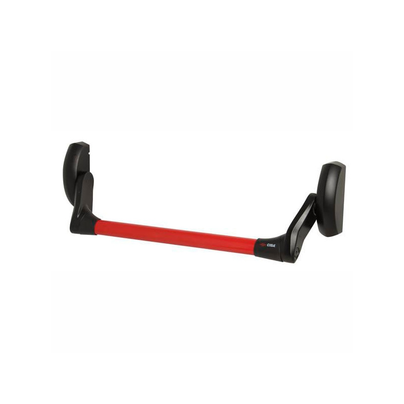 Maniglia antipanico cisa rosso/nero [59607.10.0 fr]