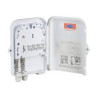 Box ottico di distribuzione wp europe ip65 per 8 sc o lcd [wpc-fcb-o0108]